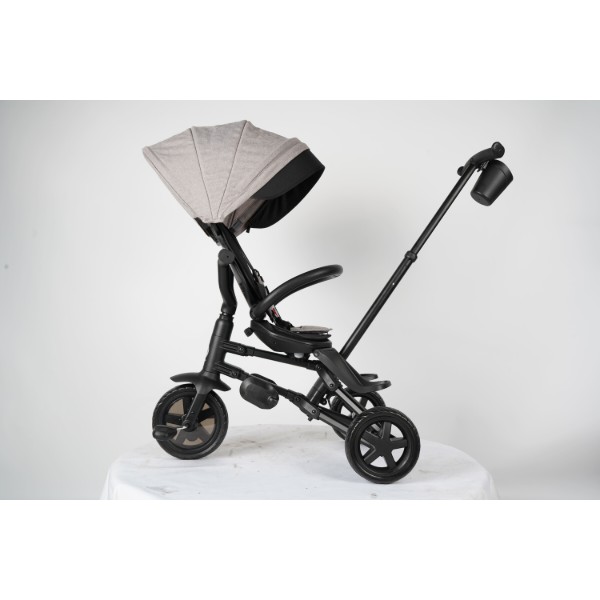 Фото - Триколісний велосипед Qplay Nova Niello Grey (S700-6NovaNielloGrey)